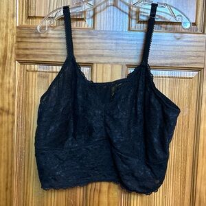 Black Lace Bralette. Size 4X.